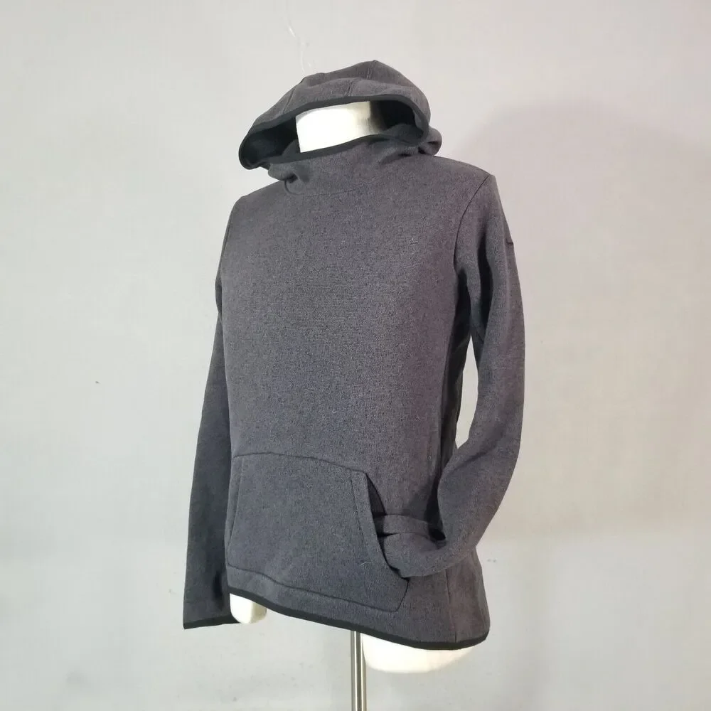 Nike hoodie sweater‎ sweatshirt women's large Gray running thermal outdoor